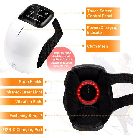 KJSHA Electric Knee Massager Wireless