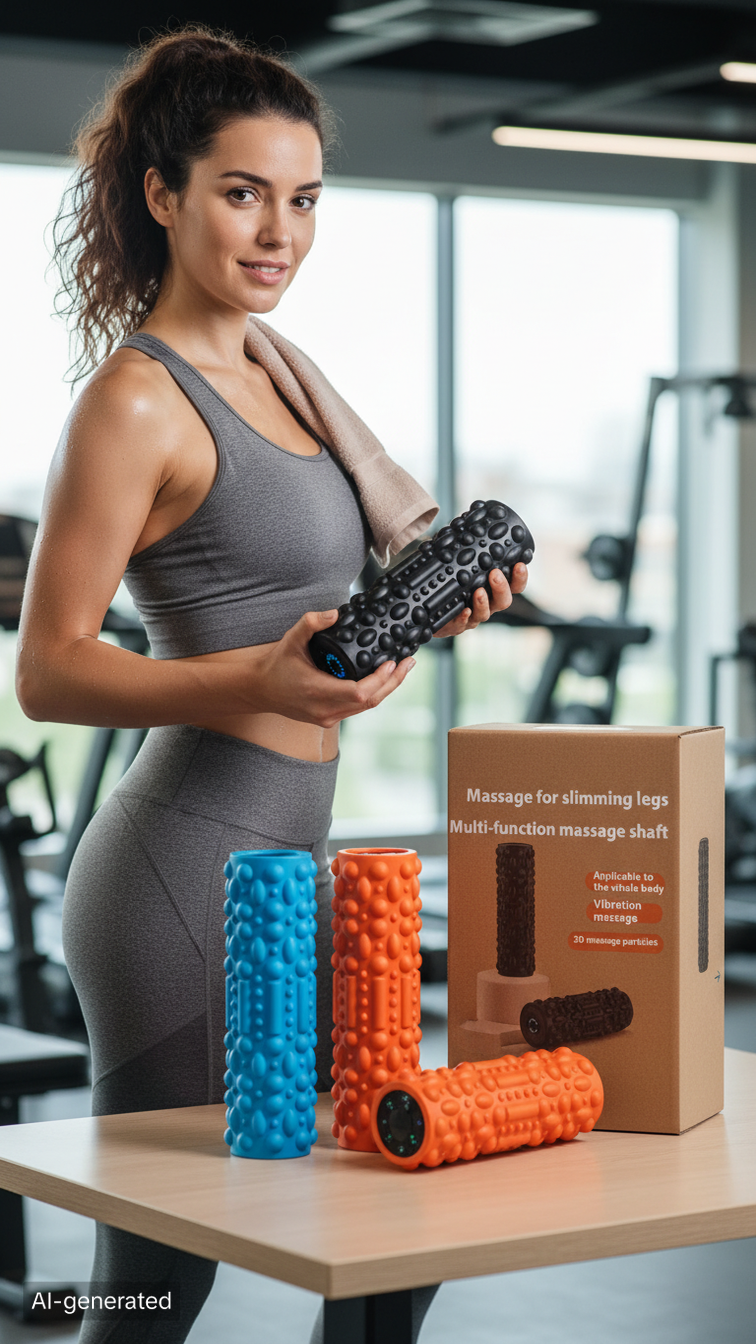 KJSHA Vibrating Leg Roller