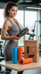 KJSHA Vibrating Leg Roller