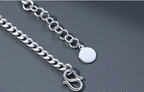 Motivation Thai Silver Bracelet for Men's Fashion